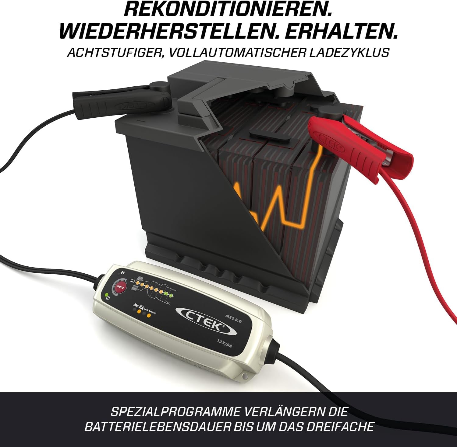 CTEK MXS 5.0 Batterieladegerät