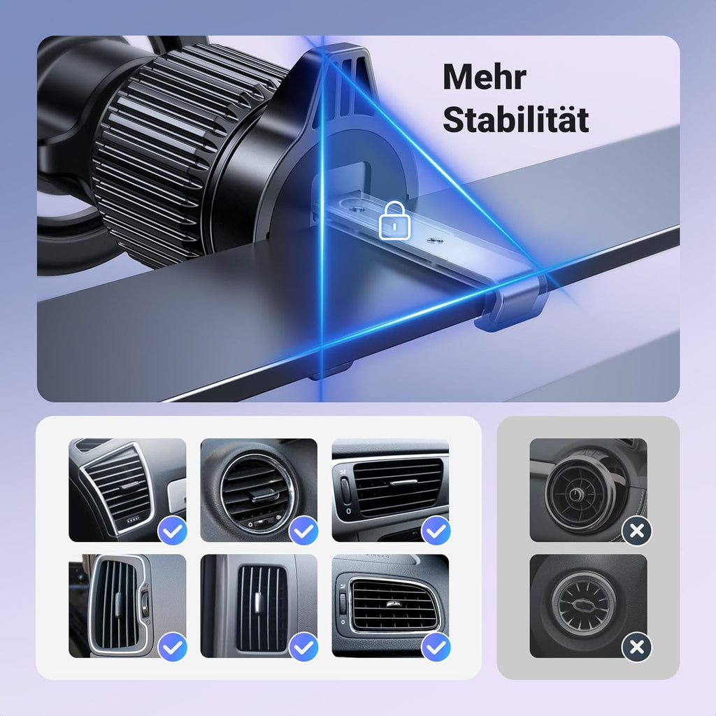 UGREEN MagSafe KFZ-Halter – Superstark, Stabil & Kompatibel mit iPhone 12–17