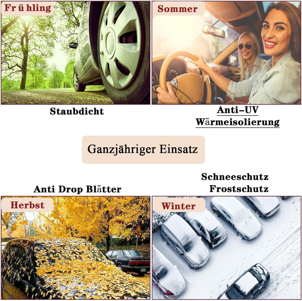 Frontscheibenabdeckung 150×100 cm – Winter & Sonnenschutz