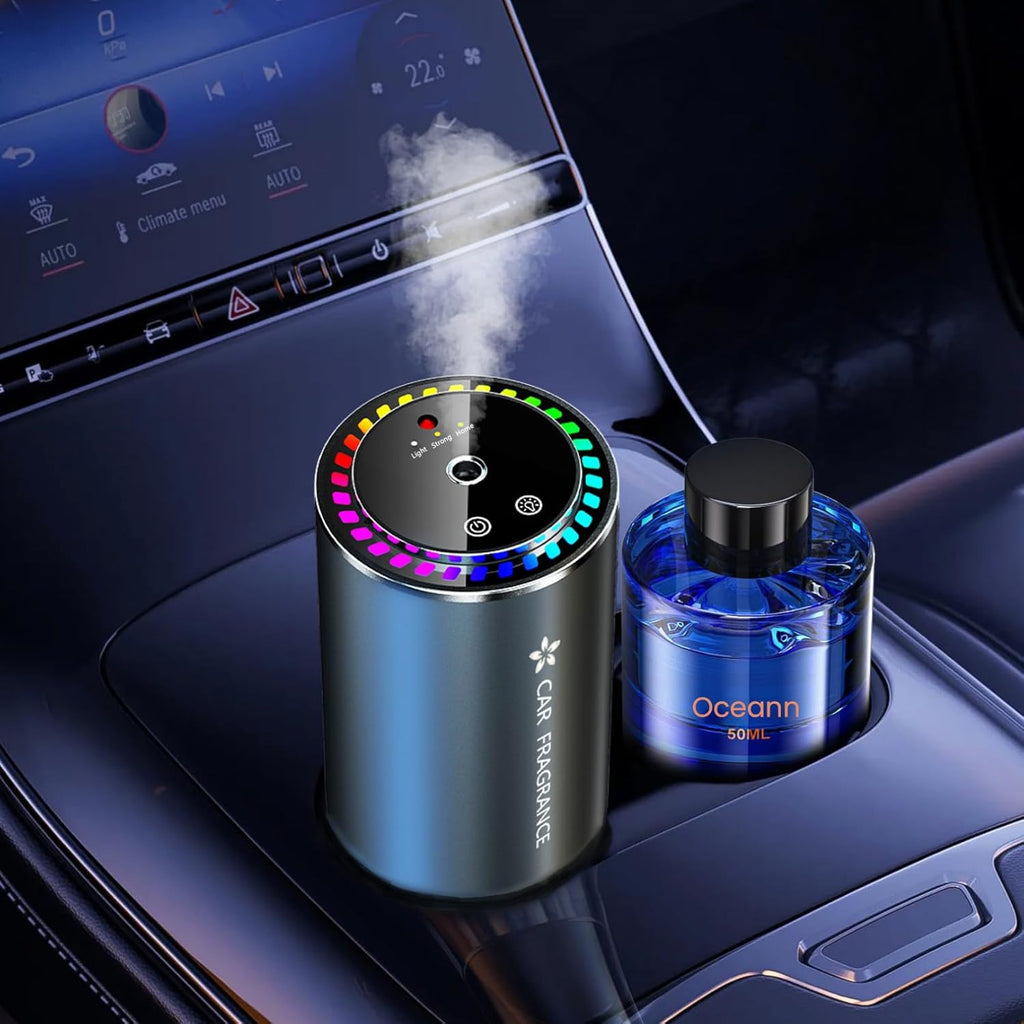 2025 Auto Aromadiffusor – Elektrisch, 50 ml Parfum, Ultraschall & 3 Modi
