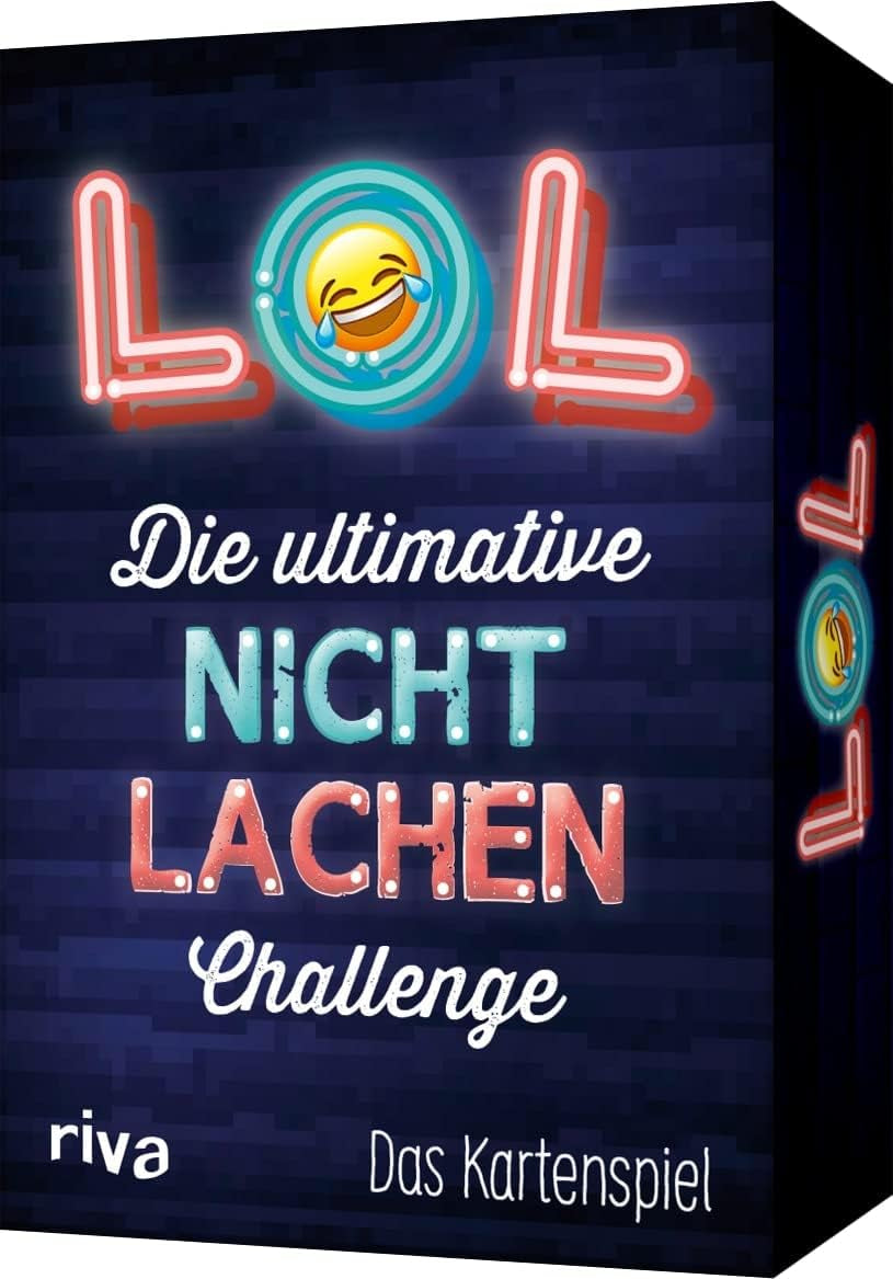 LOL – Die Ultimative Nicht-Lachen-Challenge: Das Kartenspiel. Mit Den Besten Witzen, Flachwitzen, Scherzfragen. Partyspiel Für Kinder Und Erwachsene. Ab 8 Jahren. Der Bestseller