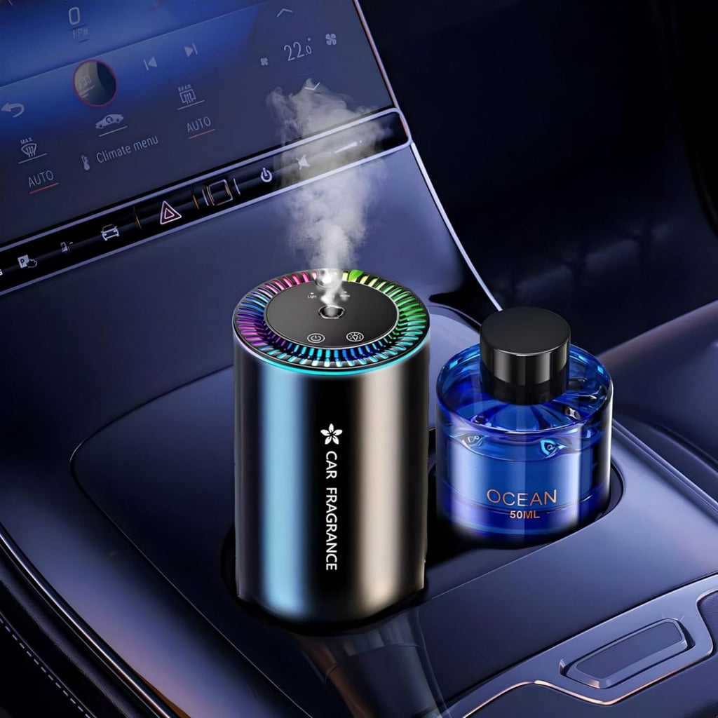 2025 Auto Aromadiffusor – Elektrisch, 50 ml Parfum, Ultraschall & 3 Modi