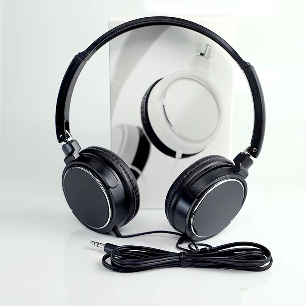Universal Wired Headphone  Bass Foldable Headphone Gaming 3D Surround