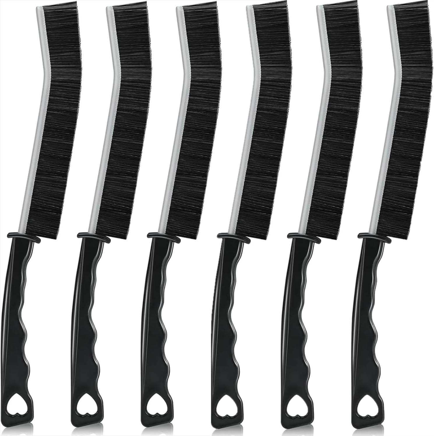 Hartborsten Eckenreinigungsbürste, 3 Stück Multifunktionale Lückenreinigungsbürste Spaltreinigungsbürste Reinigungsbürste Für Badezimmer Haushalt Küche Fliesenböden, Tiefenreinigung