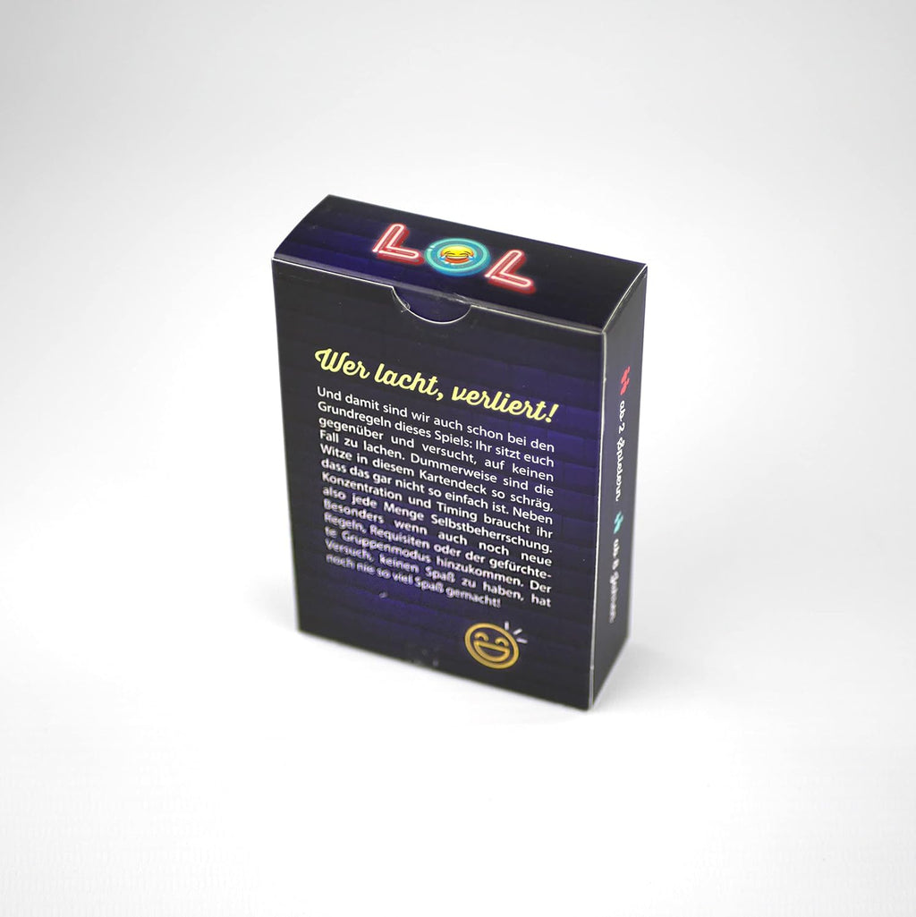 LOL – Die Ultimative Nicht-Lachen-Challenge: Das Kartenspiel. Mit Den Besten Witzen, Flachwitzen, Scherzfragen. Partyspiel Für Kinder Und Erwachsene. Ab 8 Jahren. Der Bestseller