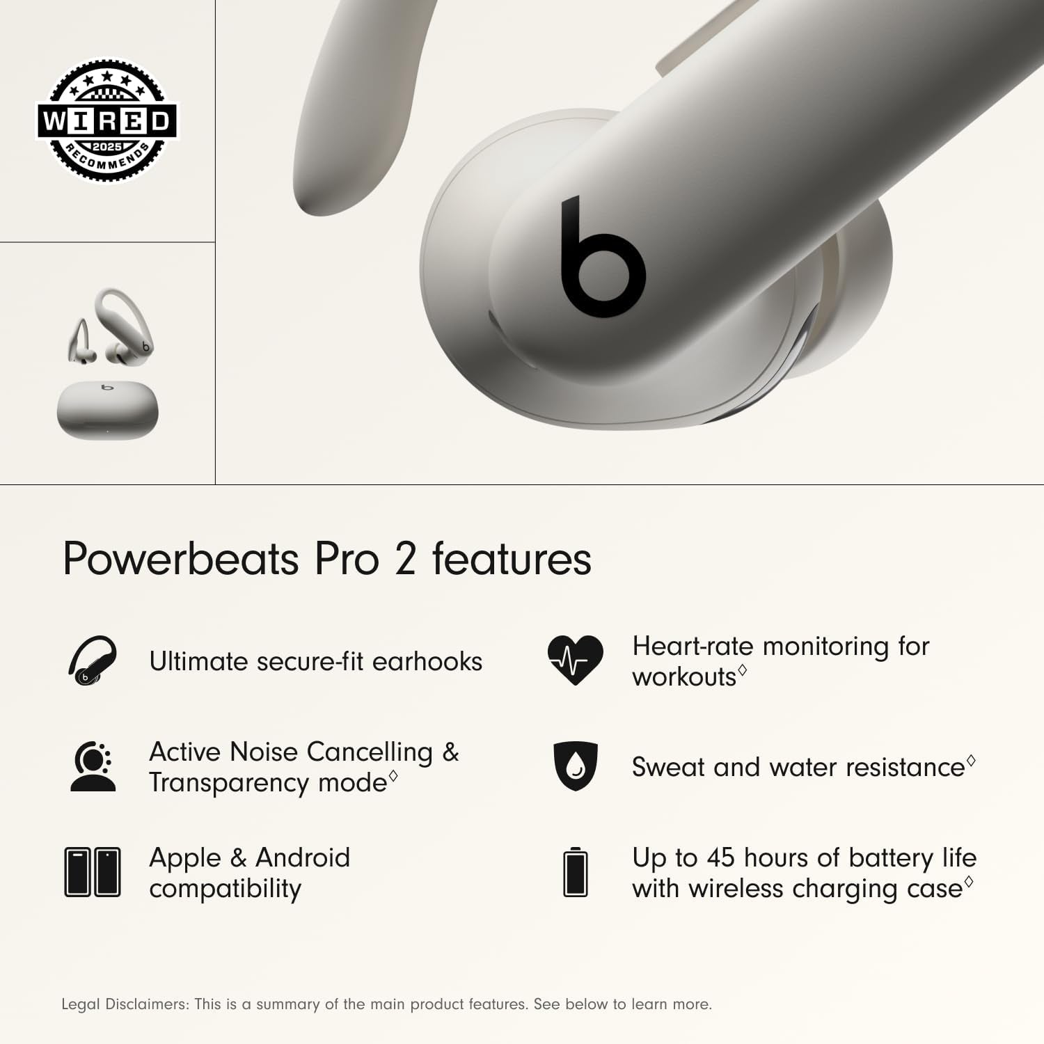 Beats Powerbeats Pro 2 Kabellose In-Ear Kopfhörer Mit Bluetooth