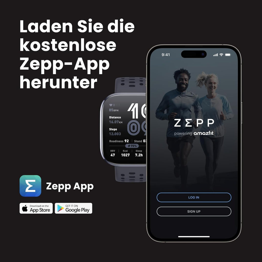 Amazfit Bip 6 Smart Watch 46Mm, 14 Tage Akku, 1.97“ AMOLED